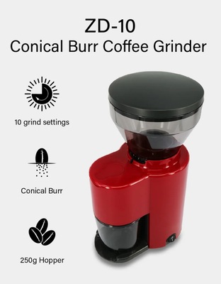 آسیاب قهوه تیغه مخروطی دبلیو پی اِم مدل زد دی 10 _ WPM ZD-10 Conical Burr Coffee Grinder